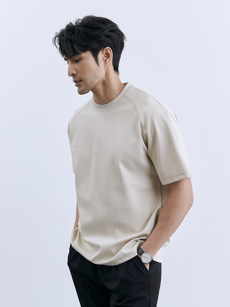 ラグラン クルーネックTシャツ O10