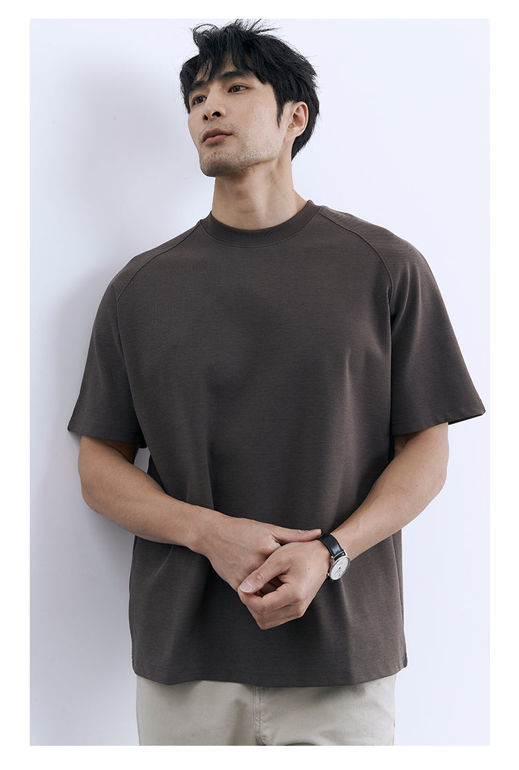 ラグラン クルーネックTシャツ O10