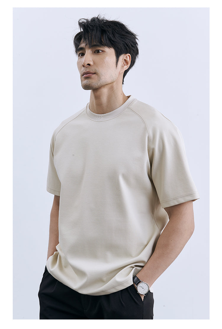 ラグラン クルーネックTシャツ O10
