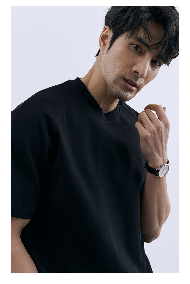 ラグラン クルーネックTシャツ O10