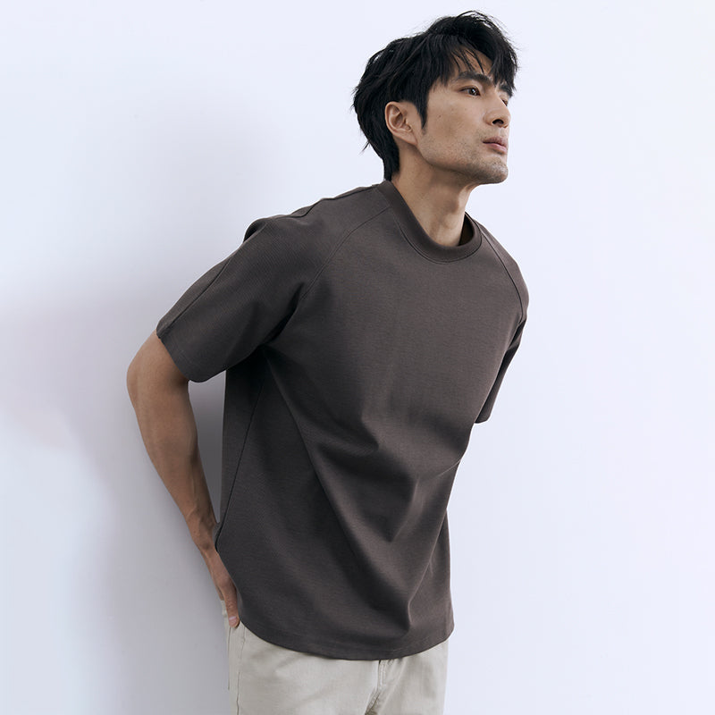 ラグラン クルーネックTシャツ O10