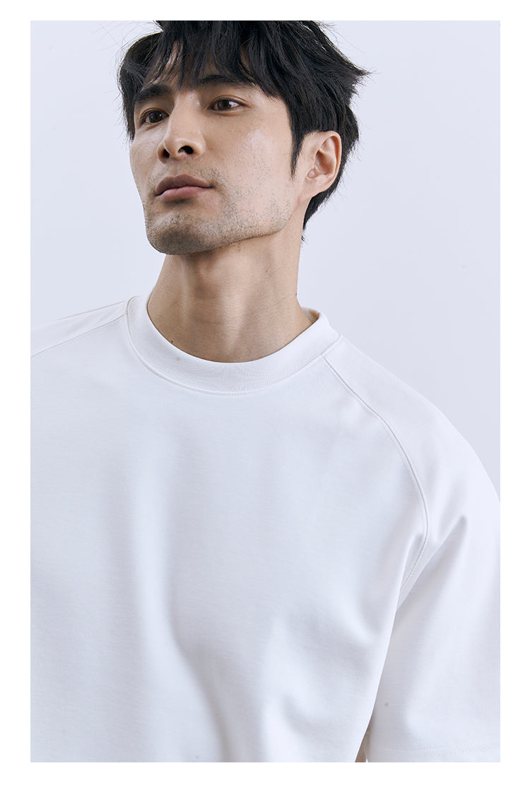 ラグラン クルーネックTシャツ O10
